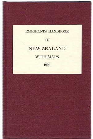 Imagen del vendedor de Emigrants' Handbook to New Zealand with Maps a la venta por Michael Moons Bookshop, PBFA