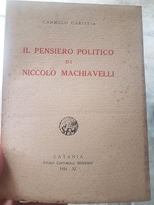 IL PENSIERO POLITICO DI NICCOLO MACHIAVELLI,