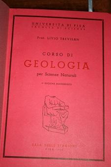 Immagine del venditore per CORSO DI GEOLOGIA PER SCIENZE NATURALI, venduto da Libreria antiquaria Pagine Scolpite
