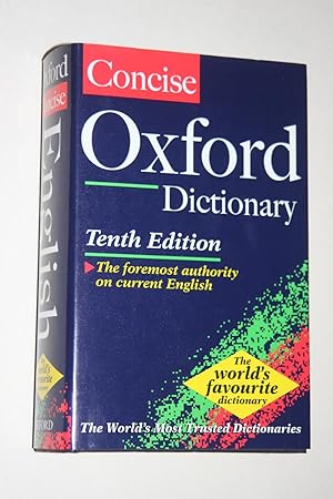 Immagine del venditore per The Concise Oxford Dictionary venduto da Bookenastics