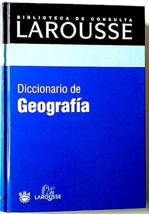 Seller image for Diccionario de geografa for sale by Librera Salvalibros Express