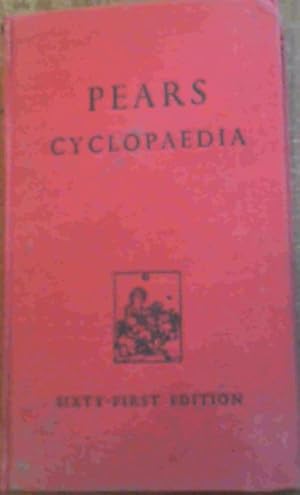Bild des Verkufers fr Pears Cyclopaedia; A ready reference for the home,office,and library zum Verkauf von Chapter 1