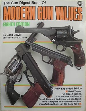 Seller image for The gun digest book of modern gun values. - Eighth edition. for sale by Librairie les mains dans les poches