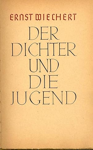 Seller image for Der Dichter und die Jugend: eine Rede for sale by Joseph Valles - Books