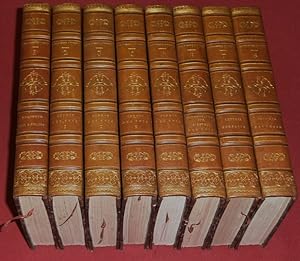 Seller image for Oeuvres de Monstesquieu avec Eloges, analyses, commentaires, remarques, notes, rfutations, imitations par Destutt de Tracy, Villemain, Walckenaer (8 volumes). for sale by Librairie Diogne SARL