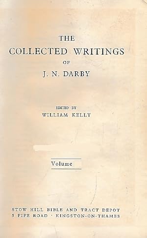 Seller image for Apologetic No 1. The Collected Writings of J. N. Darby. Volume 6 for sale by Barter Books Ltd