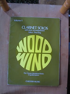 Clarinet Solos with Piano Accompaniemet - Volume 1