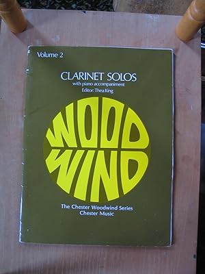 Clarinet Solos with Piano Accompaniemet - Volume 2