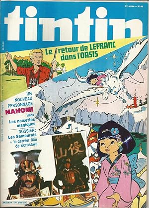 Image du vendeur pour Tintin (Journal de)-n 44/1980 mis en vente par Librairie l'Aspidistra