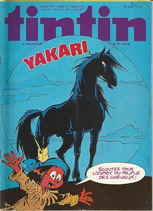 Bild des Verkufers fr Tintin (Journal de)-n 30/1980 zum Verkauf von Librairie l'Aspidistra