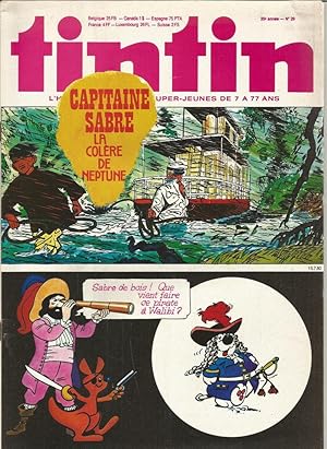 Image du vendeur pour Tintin (Journal de)-n 29/1980 mis en vente par Librairie l'Aspidistra