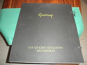 Les quatre Estacions. Con 4 aguafuertes a color del artista oloti Pere Gussinye