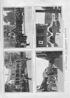 Seller image for PRINT: "The Funeral of President McKinley".photo from Harper's Weekly, September 28, 1901 for sale by Dorley House Books, Inc.