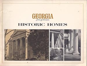 Seller image for Georgia State of Adventure Historic Homes for sale by The Ridge Books