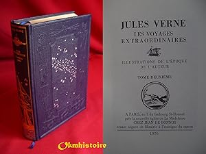 Image du vendeur pour Les voyages extraordinaires -------------- [ Jules Verne / jean de Bonnot ] ---- Tome 2 : L'le Mystrieuse - ( 2me Partie ) mis en vente par Okmhistoire
