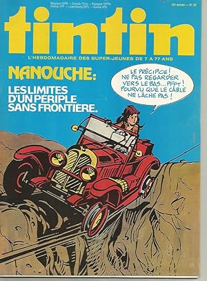 Bild des Verkufers fr Tintin (Journal de)-n 22/1980 zum Verkauf von Librairie l'Aspidistra