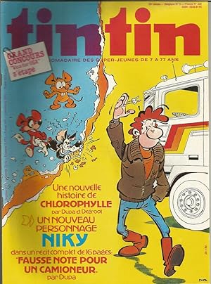 Image du vendeur pour Tintin (Journal de)-n 5/1980 mis en vente par Librairie l'Aspidistra