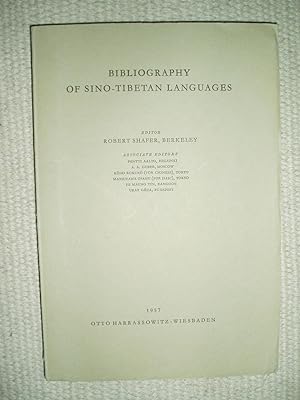 Seller image for Bibliography of Sino-Tibetan Languages for sale by Expatriate Bookshop of Denmark