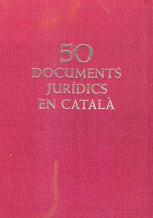 50 DOCUMENTS JURIDICS EN CATALA