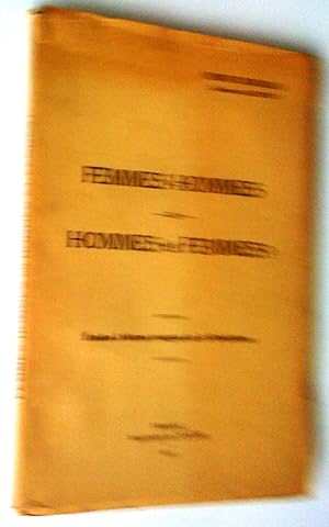 Femmes-hommes ou hommes et femmes? Études à bâtons rompus sur le féminisme