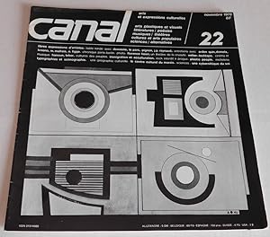 Image du vendeur pour CANAL 22: Arts et Expressions Culturelles. Novembre 1978. (Cover title) mis en vente par Blue Mountain Books & Manuscripts, Ltd.