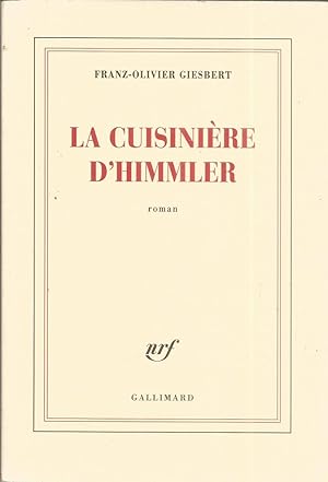 Bild des Verkufers fr La cuisinire d'Himmler zum Verkauf von Joie de Livre