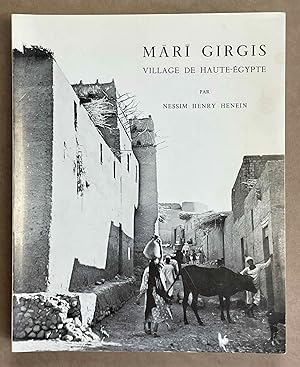 Imagen del vendedor de Mari Girgis. Village de Haute-Egypte a la venta por Meretseger Books