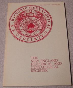 Bild des Verkufers fr The New England Historical and Genealogical Register, January 1984, Volume CXXXVIII zum Verkauf von Books of Paradise