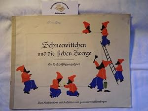 Schneewittchen und die sieben Zwerge. Ein Beschäftigungsspiel. Zum Ausschneiden und Aufkleben mit...