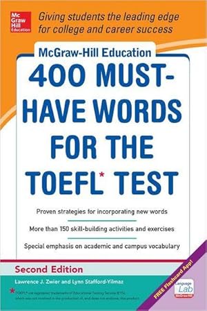 Bild des Verkufers fr 400 Must Have Words for the TOEFL zum Verkauf von AHA-BUCH GmbH