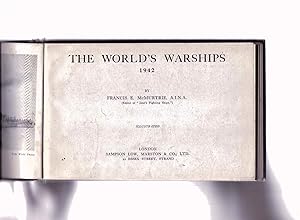 Imagen del vendedor de The World's Warships 1942 a la venta por Anchor Books
