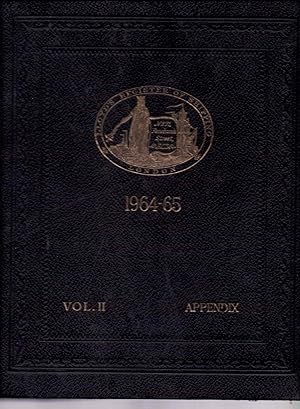 Seller image for Lloyd's Register of Shipping Register Book 1964-65 Volume II Apendix for sale by Anchor Books