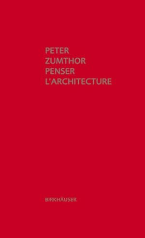 Imagen del vendedor de Penser l' architecture a la venta por AHA-BUCH GmbH