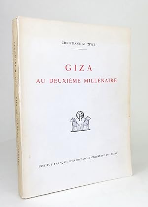 Imagen del vendedor de Giza au deuxime millnaire. (Bibliothque d'tude, LXX). a la venta por Librarium of The Hague