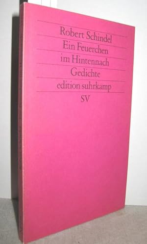 Bild des Verkufers fr Ein Feuerchen im Hintennach (Gedichte) zum Verkauf von Antiquariat Zinnober