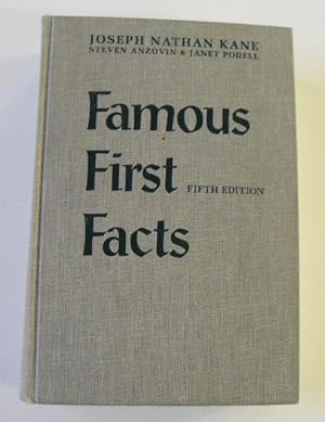 Image du vendeur pour Famous First Facts mis en vente par Friends of PLYMC