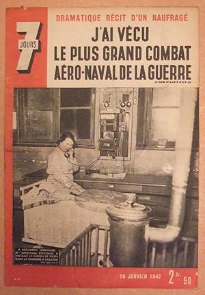 Image du vendeur pour 7 Jours - Grand Hebdomadaire D'actualits - Numero 63 mis en vente par Domifasol