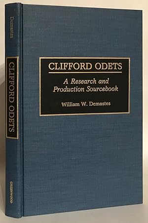 Imagen del vendedor de Clifford Odets. A Research and Production Source Book. a la venta por Thomas Dorn, ABAA