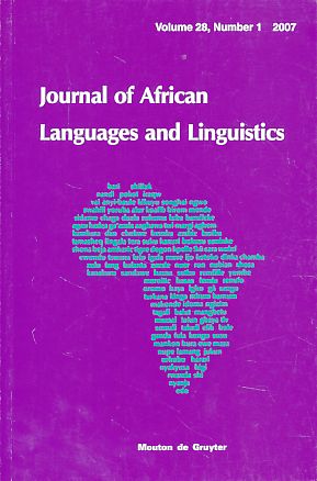 Seller image for Journal of African Languages and Linguistics. Volume 28, Number 1 (2007). for sale by Fundus-Online GbR Borkert Schwarz Zerfa