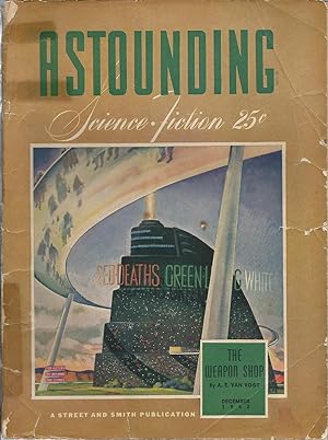 Seller image for Astounding Science-Fiction 1942 Vol. 30 # 04 December: The Weapon Shop / Some Day We'll Find You / Piggy Bank / The Flight That Failed / Interlude / To Follow Knowledge / Johnny Had a Gun for sale by John McCormick
