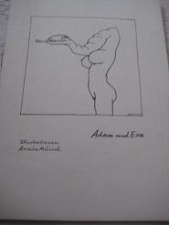 Imagen del vendedor de Adam und Eva, signierte Ausgabe a la venta por Alte Bcherwelt