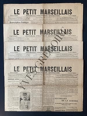 LE PETIT MARSEILLAIS-19 JOURNAUX-MAI 1915