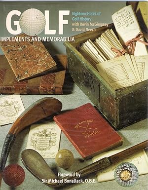 Seller image for Golf: Implements and Memorabilia for sale by Michael Moons Bookshop, PBFA