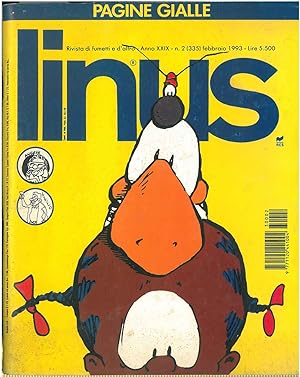 Linus, Rivista di fumetti e d'altro. Anno XXIX, n. 2, (335), febbraio 1993