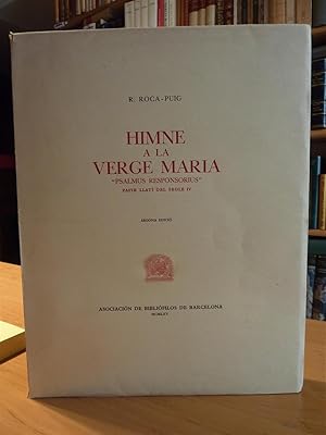 Immagine del venditore per HIMNE A LA VERGE MARIA "Psalmus responsorius" Papir llat del S IV venduto da Antigua Librera Canuda