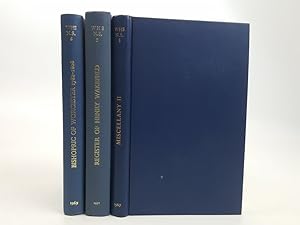 Worcestershire Historical Society, New Series Volumes 5, 6 & 7 [3 volumes ] Miscellany II, The St...