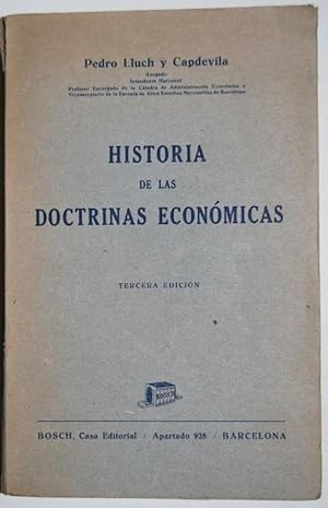 Imagen del vendedor de HISTORIA DE LAS DOCTRINAS ECONOMICAS a la venta por Fbula Libros (Librera Jimnez-Bravo)