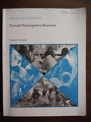Seller image for Toward Participatory Research (World Bank Technical Paper,) for sale by Imperial Books and Collectibles