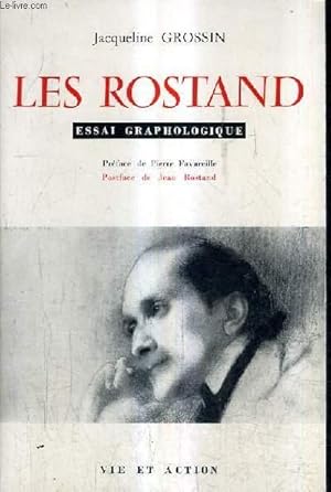 Seller image for LES ROSTAND - ESSAI GRAPHOLOGIQUE. for sale by Le-Livre