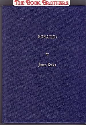 Seller image for Horatio ? for sale by THE BOOK BROTHERS